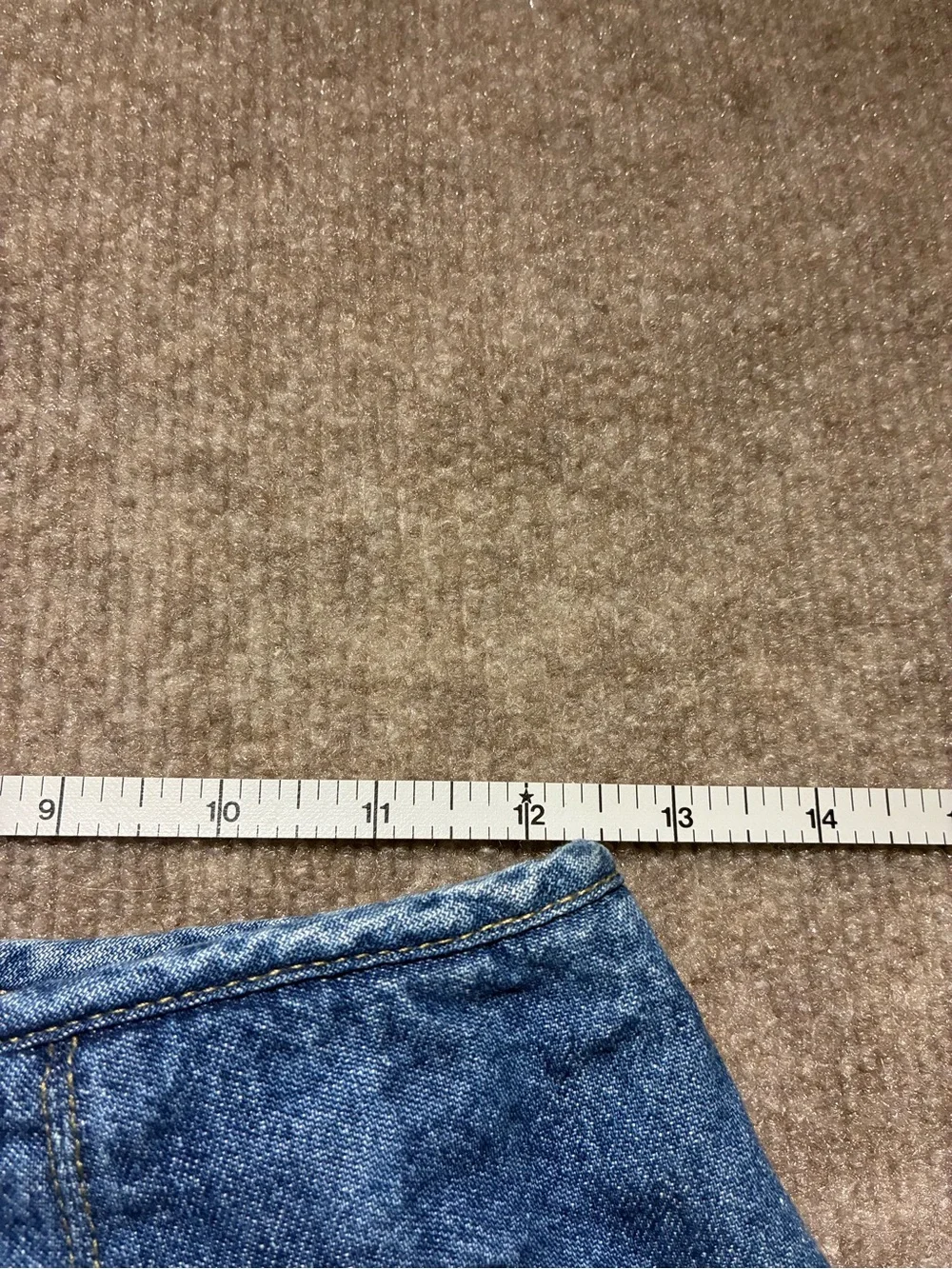 Liz wear Button-Front Denim A-Line Skirt